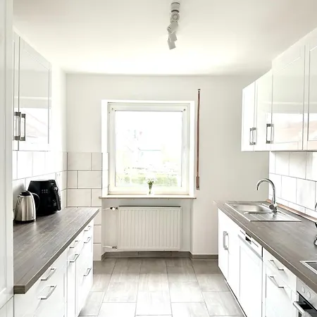 דירה Moderne Terrassenwohnung In נירנברג