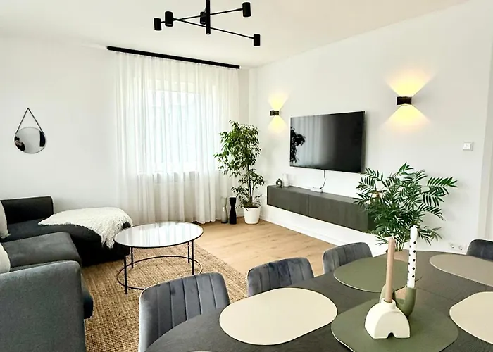 Moderne Terrassenwohnung In Apartment